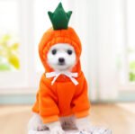 Fruit & Animal Fleece Hoodie for Small Dogs – Cozy Costume - Imagen 10