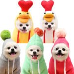 Fruit & Animal Fleece Hoodie for Small Dogs – Cozy Costume - Imagen 9