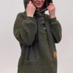 Cozy Pet Pouch Hoodie – Kangaroo Carrier Sweatshirt - Imagen 2