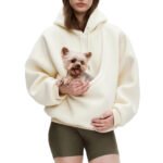 Unisex Pet Pouch Hoodie – Hands-Free Cat & Dog Carrier - Imagen 6